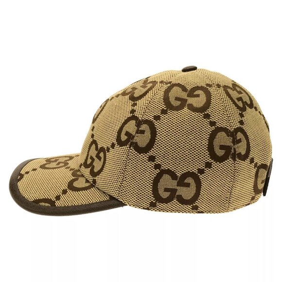 GUCCI Baseball cap 6812643HAGJ2564M cotton Beige NEW Women - Picture 3 of 7
